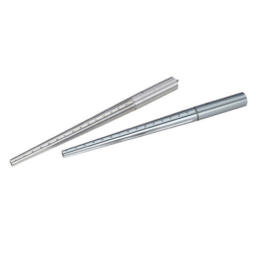 Steel Ring Mandrels used to size precious metal rings