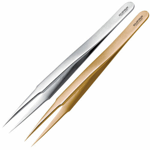 Metal Tweezers used for holding small objects such as metal components or gemstones