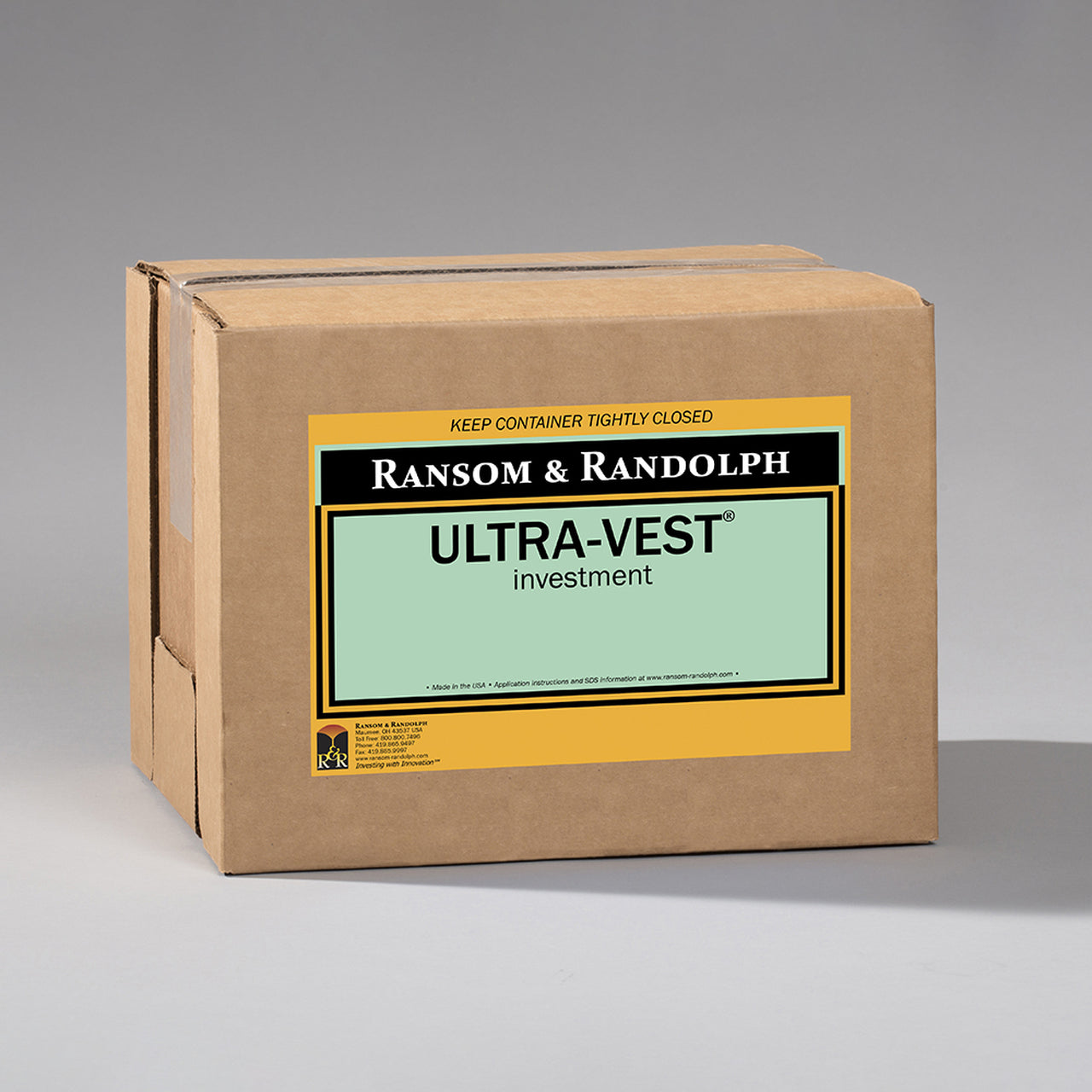 R & R Ultravest Investment Powder for Lost Wax Casting Precious Metals