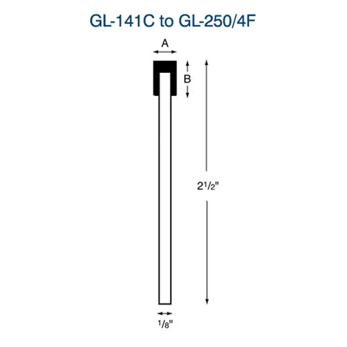 Diamond Pins - "GL" Series - Straight Shank