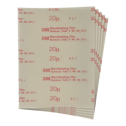 3M™ 500 Grit 20µ Imperial Microfinishing Film (Pkg. of 5)