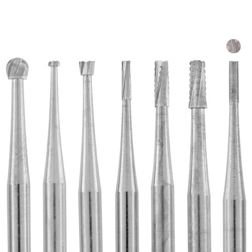 SS White Carbide Burs, 3/32" Shank