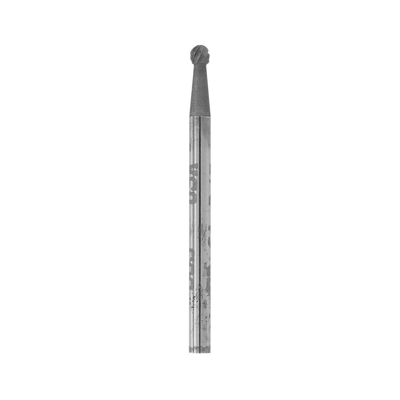 1-1/4" Solid Carbide Burs - 3/32" Shank, 3/32" Round Plain Cut