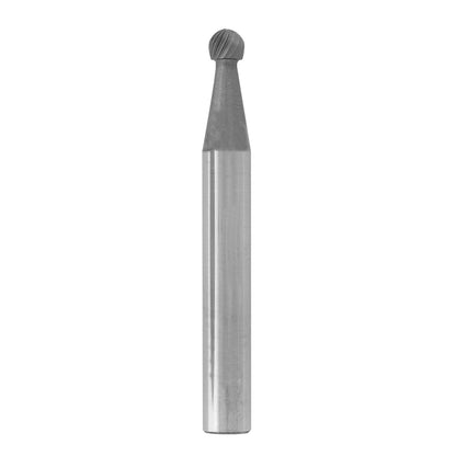 2" Solid Carbide Burs - 1/4" Shank, 3/16" x 1/8"