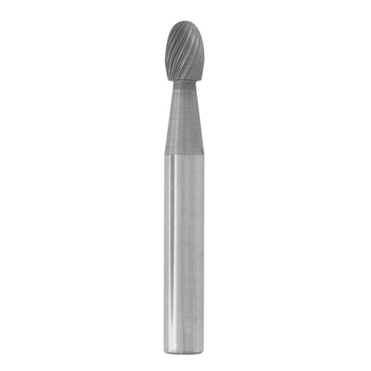 2" Solid Carbide Burs - 1/4" Shank, 1/4" x 3/8"