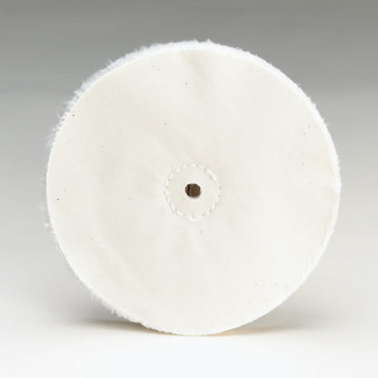 Loose White Muslin Buff - 3/8" Arbor Hole, 3" x 20 Ply