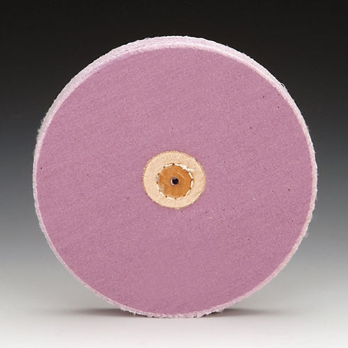 Plum 5" x 45 Ply Loose Muslin Buffs