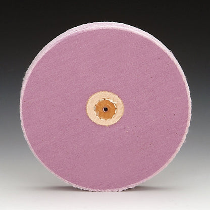 Plum 5" x 45 Ply Loose Muslin Buffs