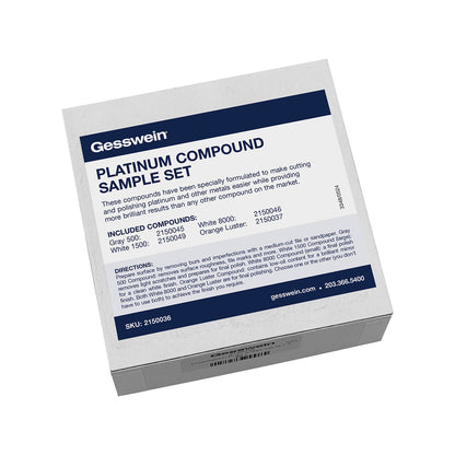 Platinum Polishing Compound Sample Set