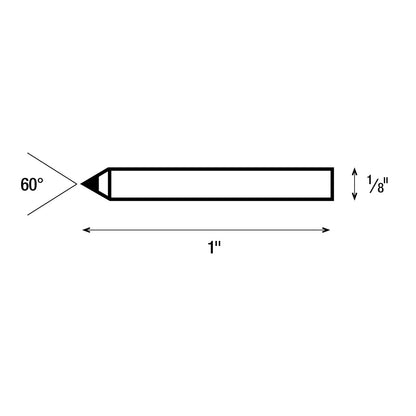 Diamond Phono Points - 60°