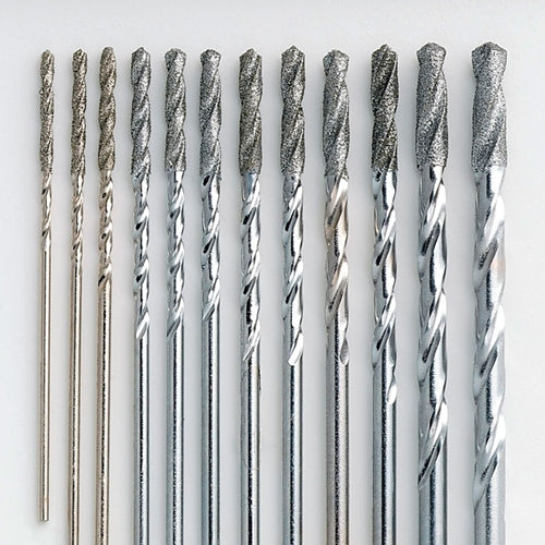 Diamond Twist Drills - Set of 12