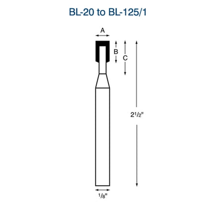 CBN Pins, "BL" Series - BL-70