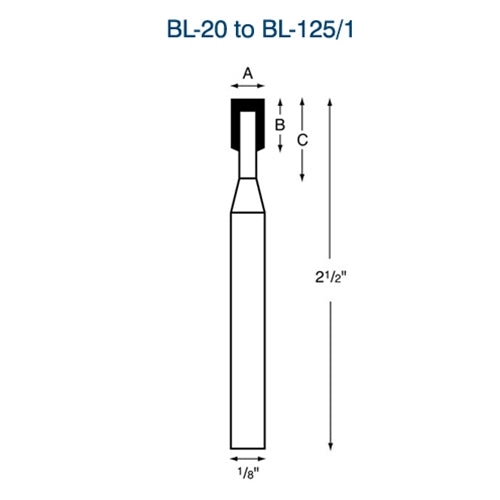 CBN Pins, "BL" Series - BL-55