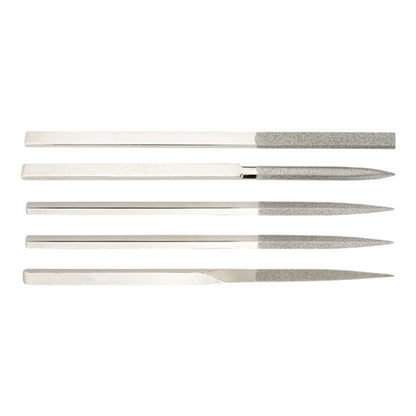 Gesswein® 400 Grit 5 piece set of Heavy-Duty Diamond Hand Files