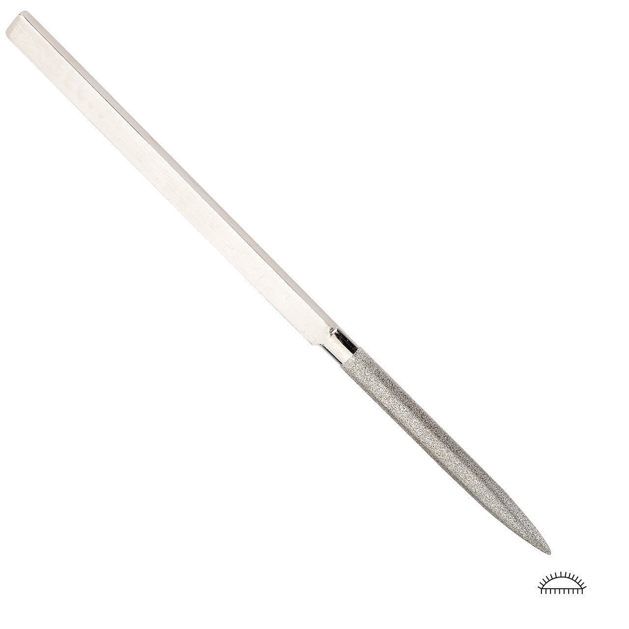 Gesswein® Half-Round 100 Grit Heavy-Duty Diamond Hand File