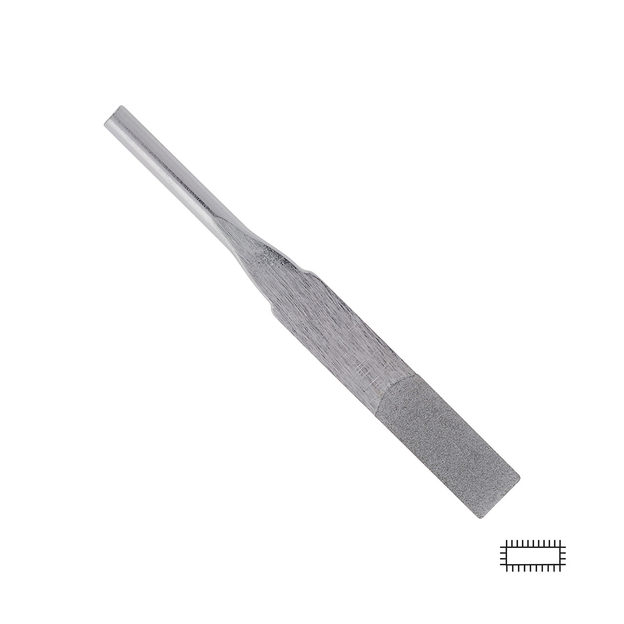 Gesswein® 6x56mm, 600 Grit, Tapered Diamond Poli File