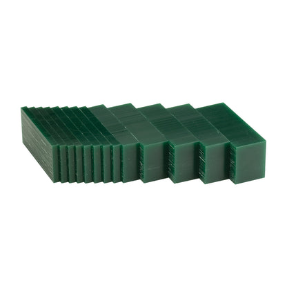 Matt™ Carving Wax Blocks & Slices - 1 lb. Slices Green