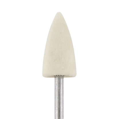 Mounted Felt Bobs - 3/32" Shank, Bullet, Medium