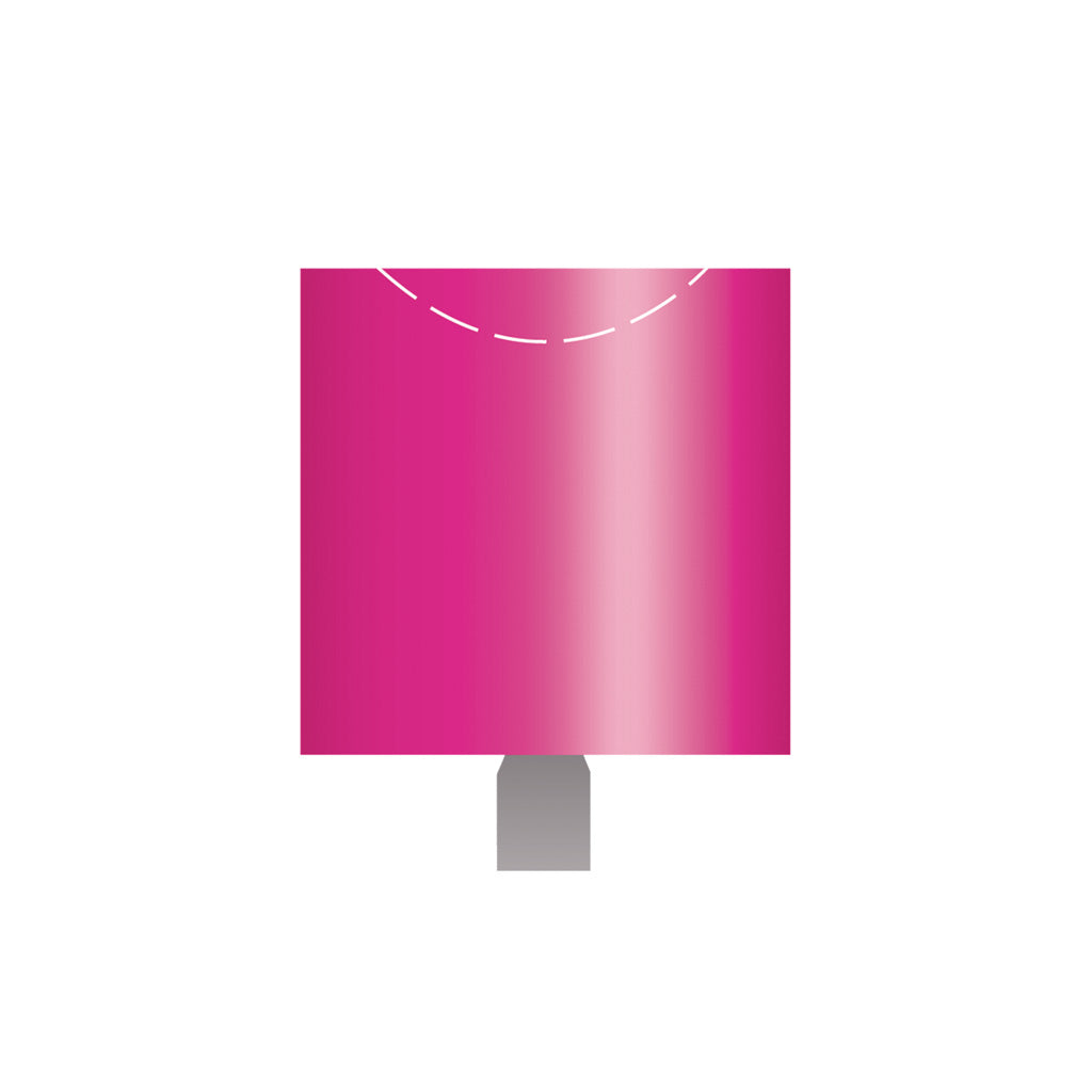 B131 Pink Mounted Points 3mm Shank (Pkg of 24)