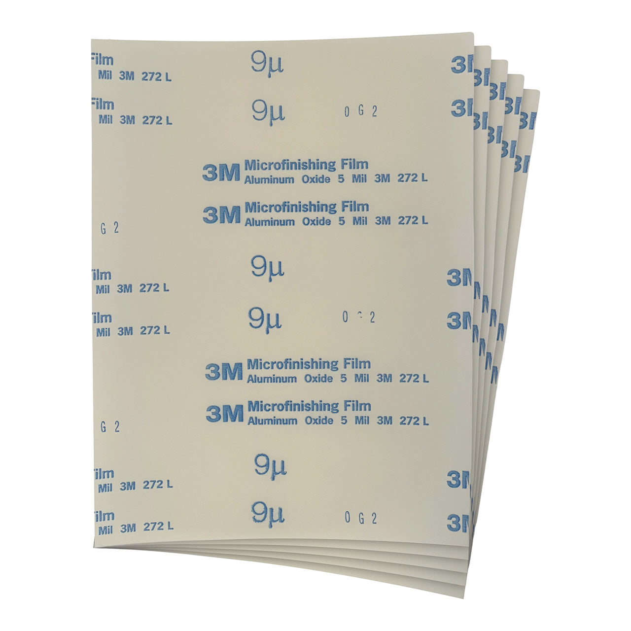 3M™ 1200 Grit 9µ Imperial Microfinishing Film (Pkg. of 5)