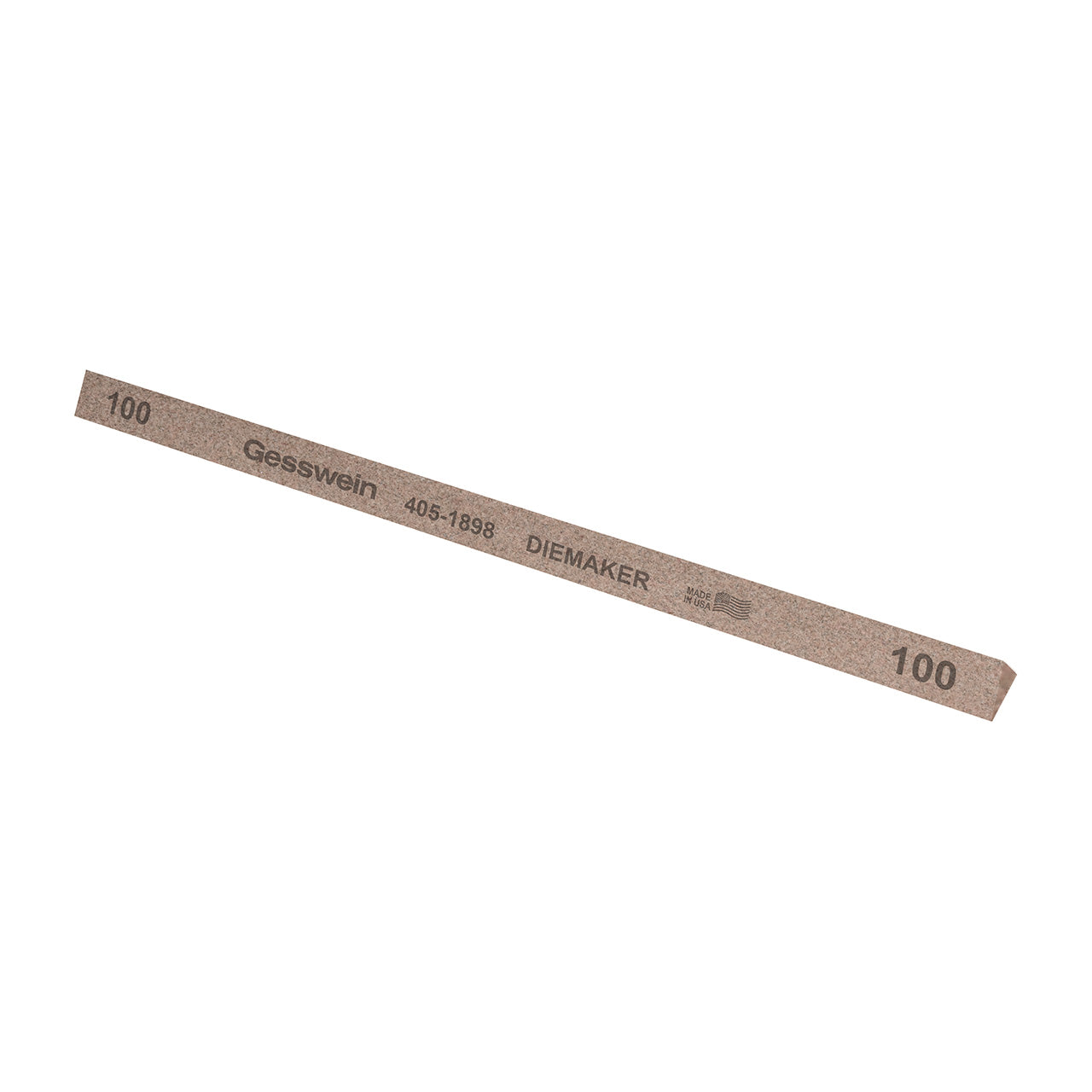 Gesswein® Diemaker Stones - 3/8" x 6" Triangle, 100 Grit  (Pkg. of 12)