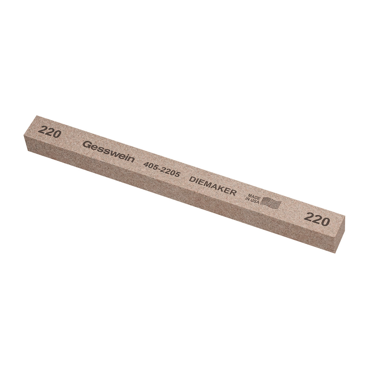 Gesswein® Diemaker Stones - 1/2" x 1/2" x 6", 220 Grit  (Pkg. of 6)