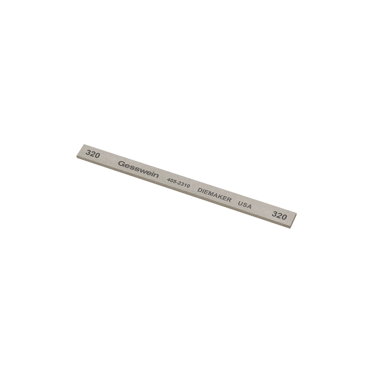 Gesswein® Diemaker Stones - 1/4" x 1/16" x 4", 320 Grit  (Pkg. of 12)