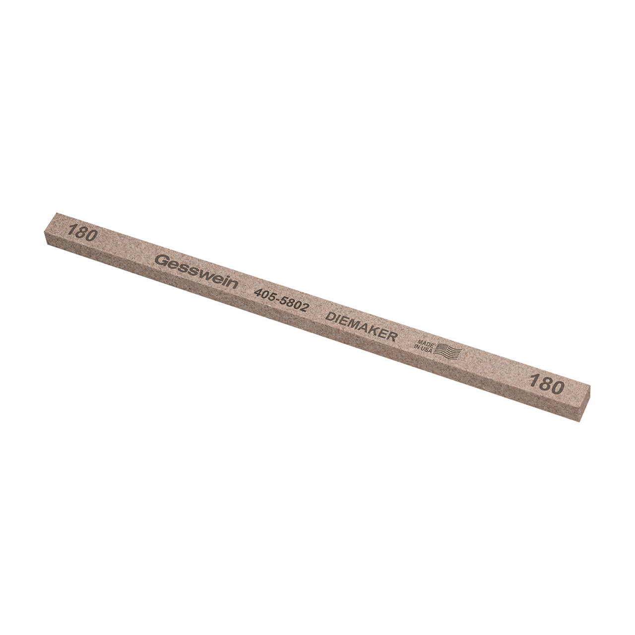 Gesswein® Diemaker Stones - 1/4" x 1/4" x 6", 180 Grit  (Pkg. of 12)