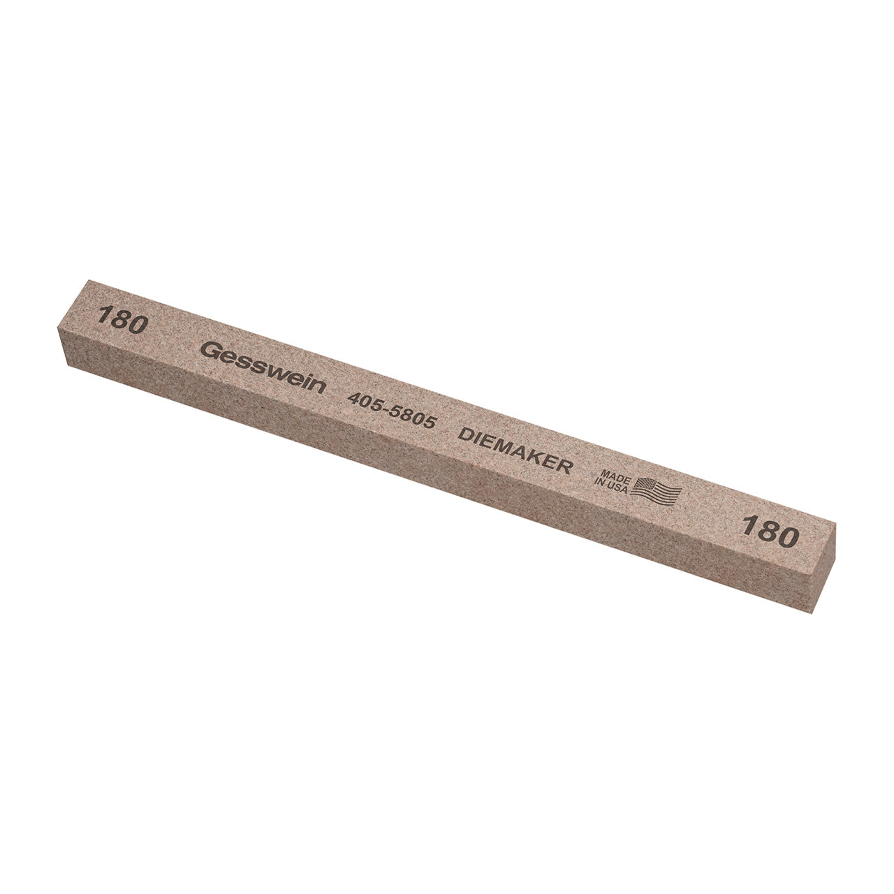 Gesswein® Diemaker Stones - 1/2" x 1/2" x 6", 180 Grit  (Pkg. of 6)