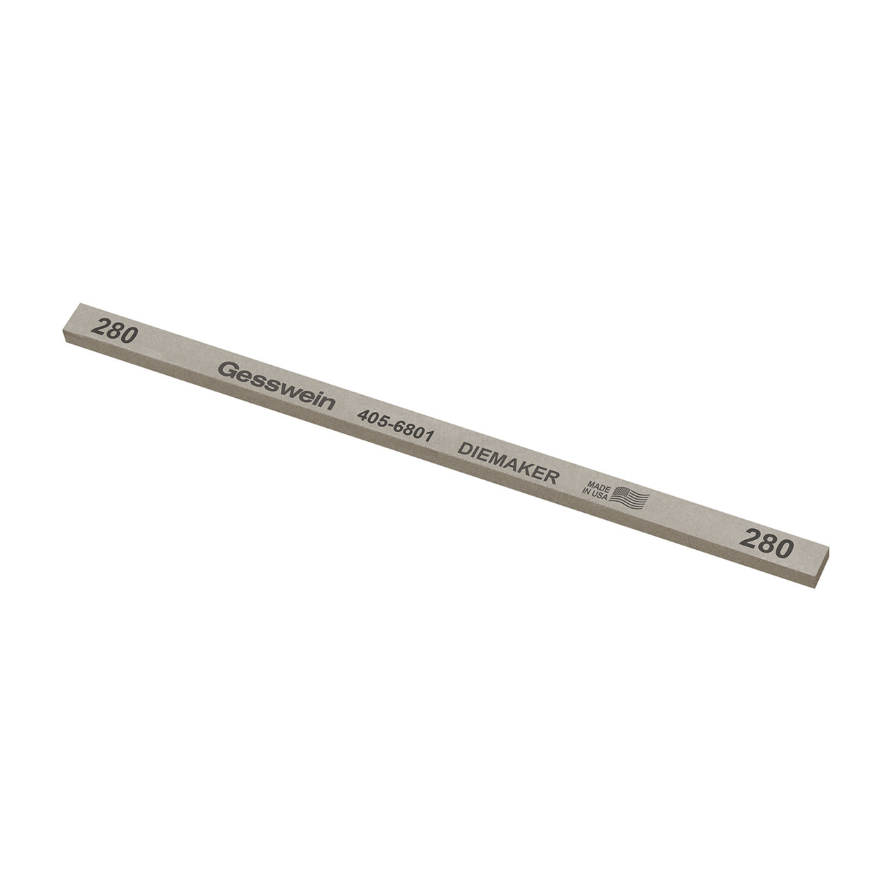 Gesswein® Diemaker Stones - 1/4" x 1/8" x 6", 280 Grit  (Pkg. of 12)