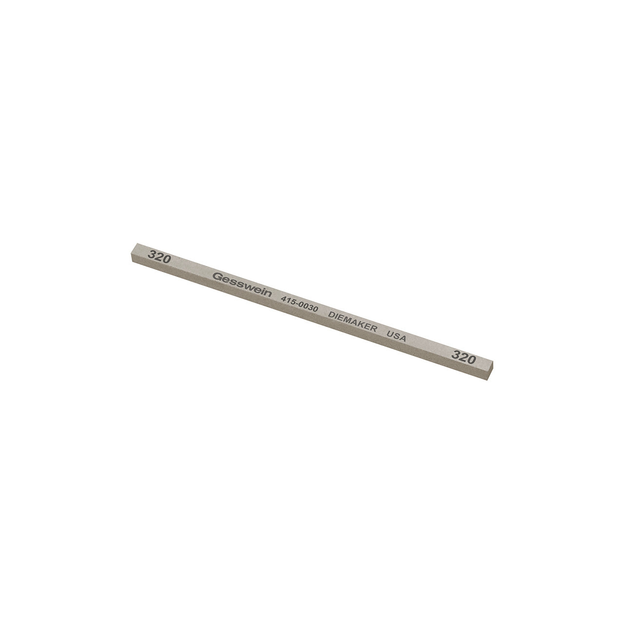 Gesswein® Diemaker Stones - 5/32" x 5/32" x 4", 320 Grit  (Pkg. of 12)