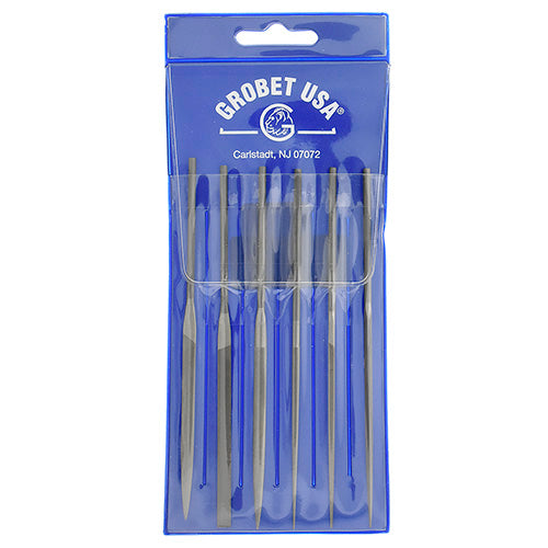 Grobet USA® Economy Cut 2 Needle File Set of 6