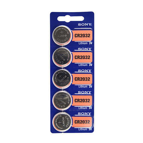 Sony® Murata Lithium Watch Batteries - CR2032 (Pkg. of 5)