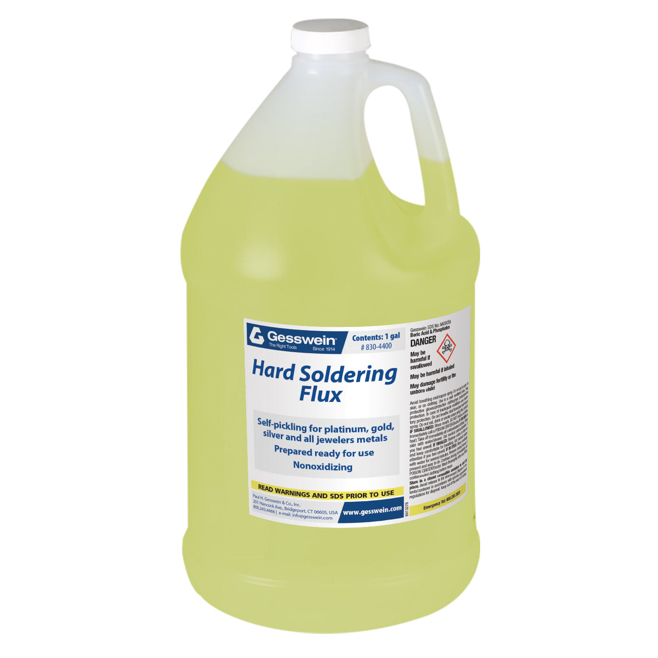 Hard Soldering Flux - 1 Gallon