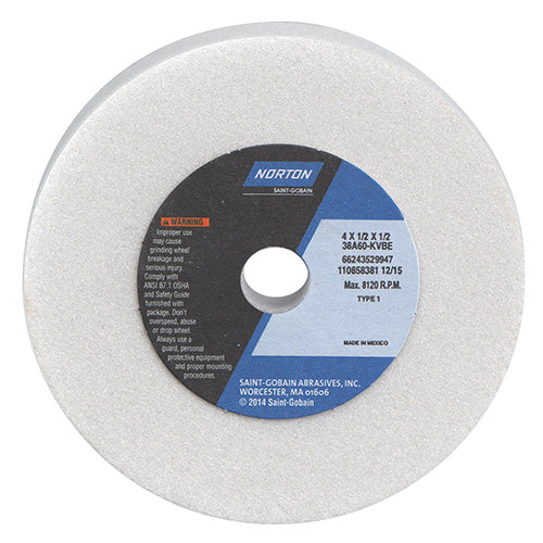 Norton® 60 Grit Aluminum Oxide Grinding Wheel