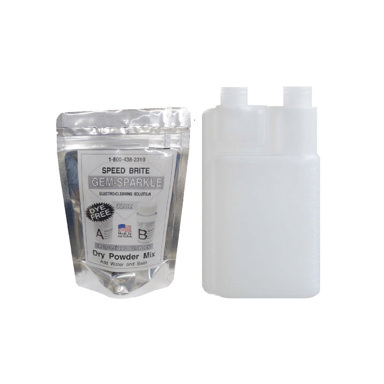 Gem Sparkle Powder Concentrate - 32 oz. with Dispensing Bottle