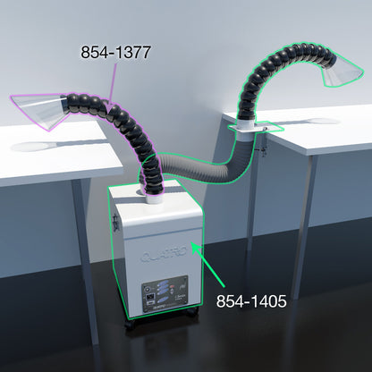 Quatro SolderPure Solder / Wax Smoke and Fume Extractor