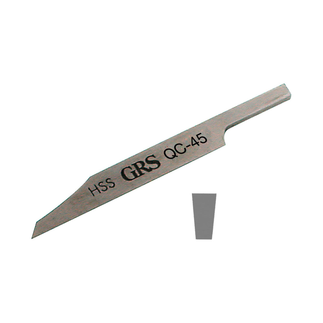 GRS® QC Gravers - Flat, #45