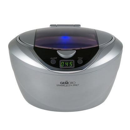 Slate GEMORO® SparkleSpa Pro® Personal Ultrasonic Jewelry Cleaner