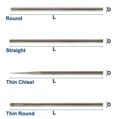 Weldmax Nonmagnetic Electrodes & Holders - Round Electrode, 50 x 2mm